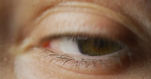 Eye looking aside Stock Footage 99745351