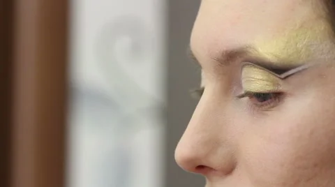 Eye make up Stock Footage 51631961