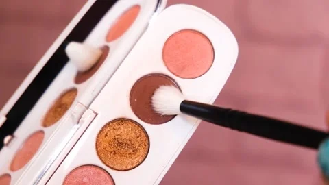 Eye make up kit Stock Footage 322202111