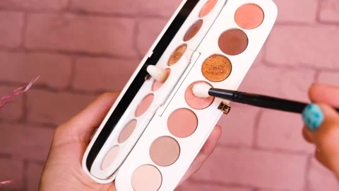 Eye make up kit Stock Footage 322202112