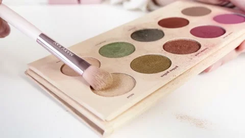 Eye make up kit Stock Footage 322202113