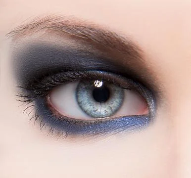 Eye with make up Stock Photos