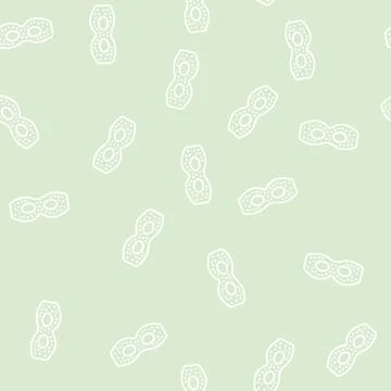 Eye mask line seamless pattern Stock Illustration