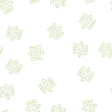 Eye with mesh ophthalmology glyph vector seamless pattern Stock Illustration