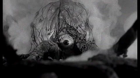 Eye Monster Stock Footage 345114538