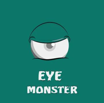 Eye Monster Stock Illustration