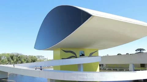 Eye museum in Curitiba Видео 17945849