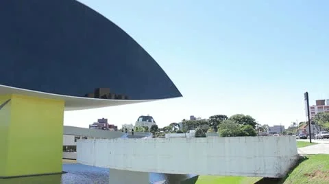 Eye museum in Curitiba Видео 17950318