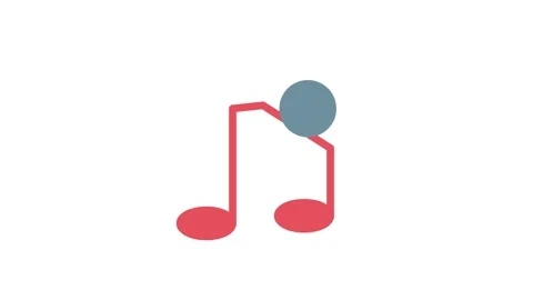 An eye with a music note superimposed on... | Stock Video | Pond5