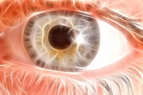 Eye network Stock Illustration