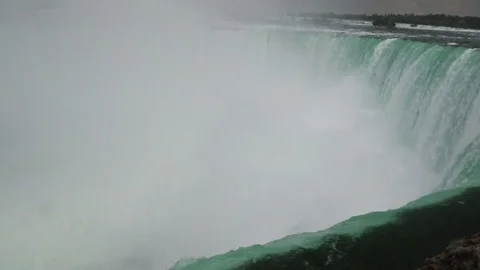 The eye of the Niagara Falls Stock Footage 115566425