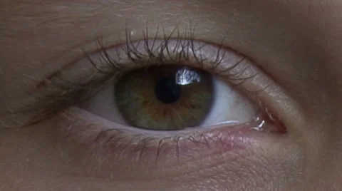 Eye opens Stock Footage 39879669