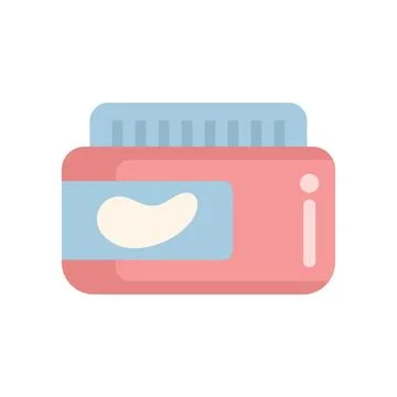 Eye patch cosmetic product packaging showing brand identity 스톡 일러스트