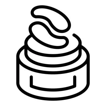 Eye patch icon outline vector. Beauty mask Illustrazione stock