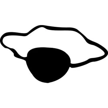 Eye patch Stock Illustration
