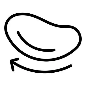 Eye patch mask icon outline vector. Woman skincare Ilustración de archivo