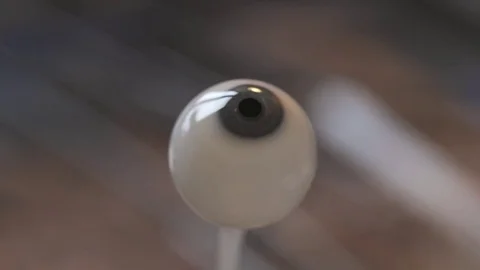 Eye prosthesis glass production Video stock 70866971