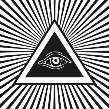 Eye of Providence Stock Illustration