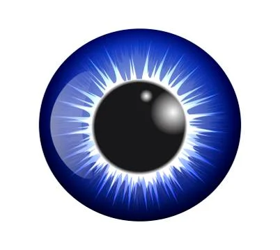 Eye, pupil, iris, vector symbol icon design. Beautiful illustration isolated  Stock Illustration