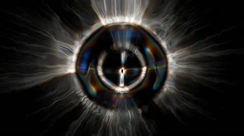 Eye of radiation Video stock 53859916