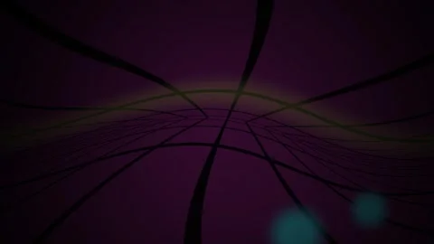 Eye retina scan with green light reflex. Stock Footage 337459620