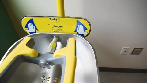 Emergency Eye Wash Stock Videos – Royalty-Free HD & 4K Videos | Pond5