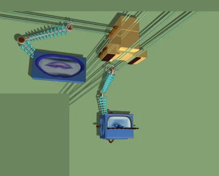 Eye robot machine 3d technology cyborg Video stock 1005576