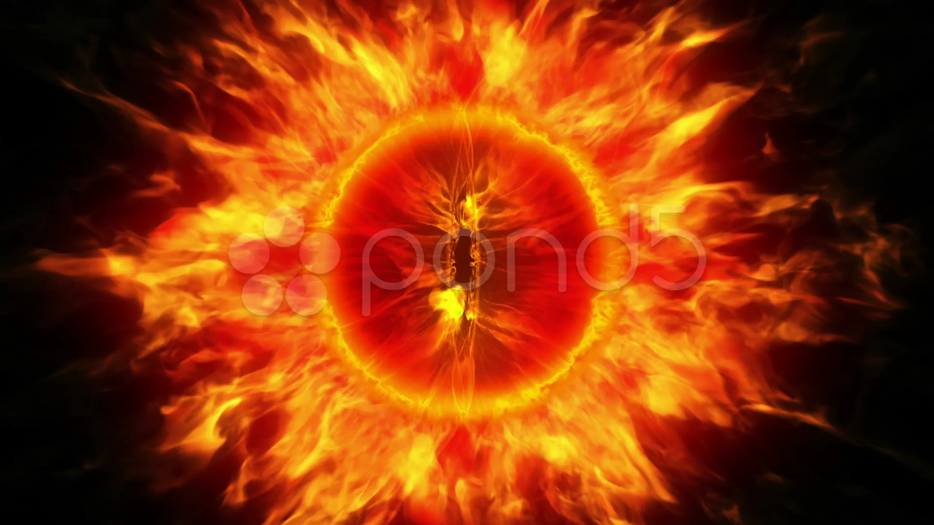 The eye of Sauron | Stock Video | Pond5