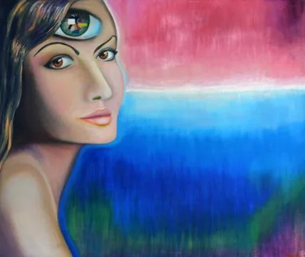 Eye See Illustrazione stock