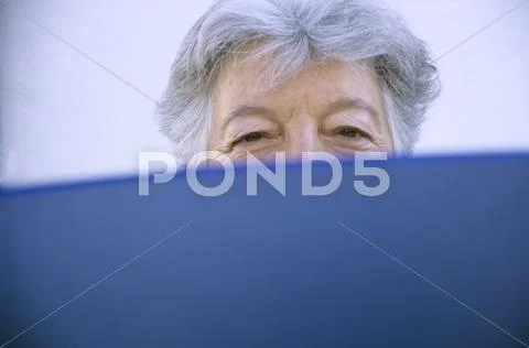 Eye Of Senior Woman, Close-Up
