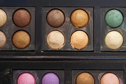 Eye shadow make up Stock Photos