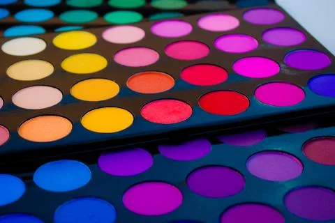 Eye Shadow Palette Stock Photos