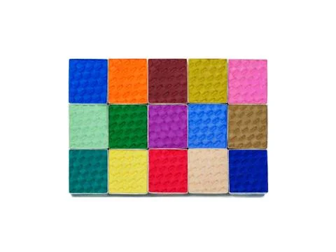 Eye shadows isolated 스톡 사진