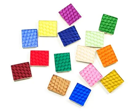 Eye shadows isolated 스톡 사진