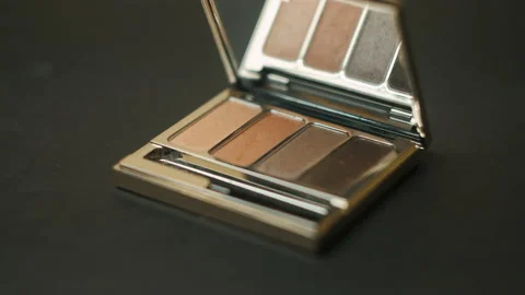 Eye Shadows Palette Stock Footage 169694668