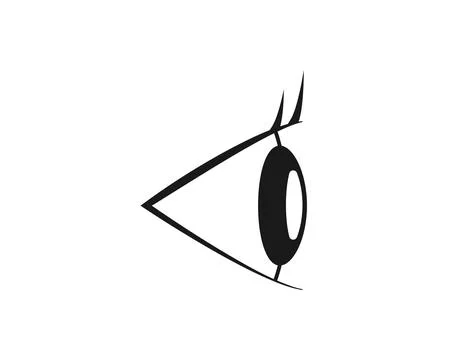 Eye side, see, vision icon. Vector illustration. Stock Illustration