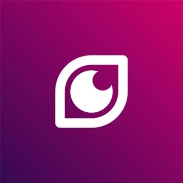 Eye sight start up element icons business logo Stock Illustration