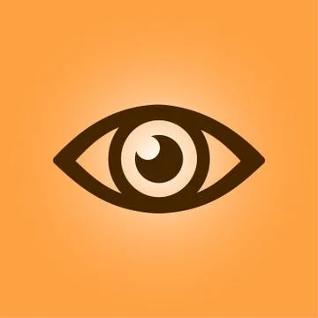 Eye sign symbol. Stock Illustration