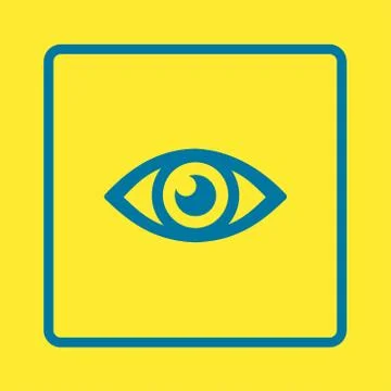 Eye sign symbol. Stock Illustration