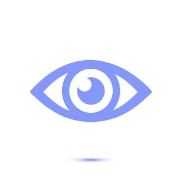 Eye sign symbol. Stock Illustration