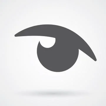 Eye symbol icon design Stock Illustration