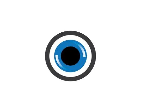 Eye symbol vector Stock Illustration