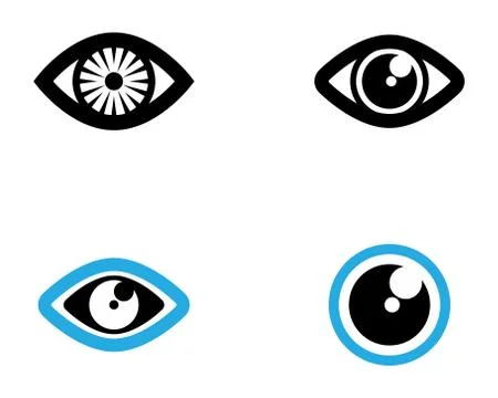 Eye symbol vector illustration design Illustrazione stock