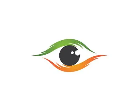 Eye symbol vector illustration design Stock Illustration