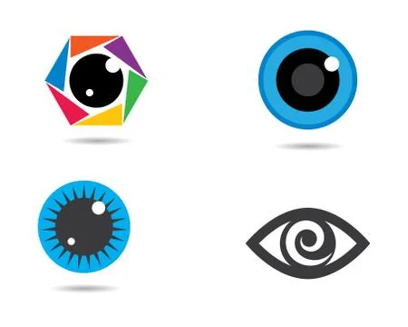 Eye symbol vector illustration design Stock Illustration