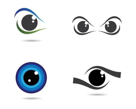 Eye symbol vector illustration design Stock Illustration