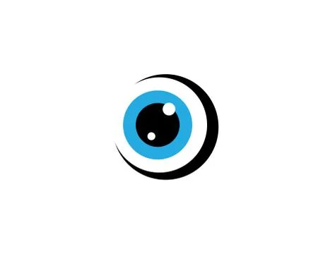 Eye symbol vector illustration design Stock Illustration
