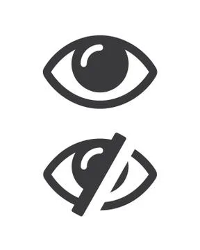 Eye symbols Stock Illustration