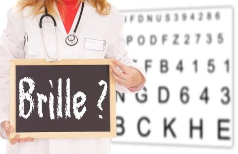 Eye test Stock Photos