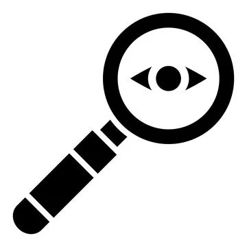 Eye Test Vector Icon Design Illustration Illustrazione stock